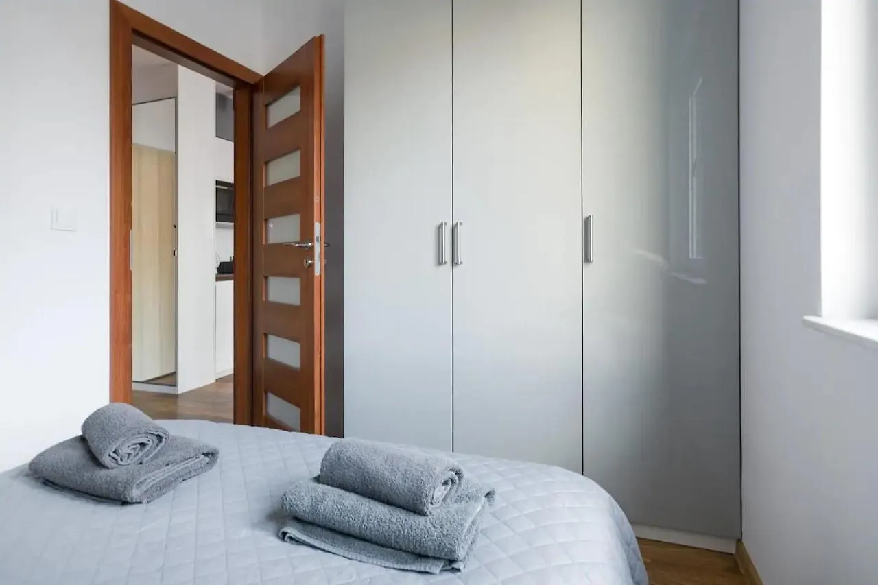 Modern And Comfortable With A Bedroom Krakow Apartment