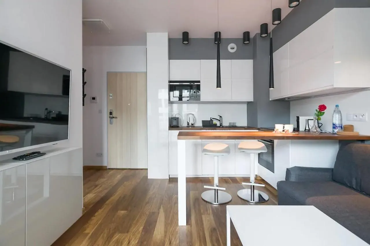 Apartment Modern And Comfortable With A Bedroom Krakow