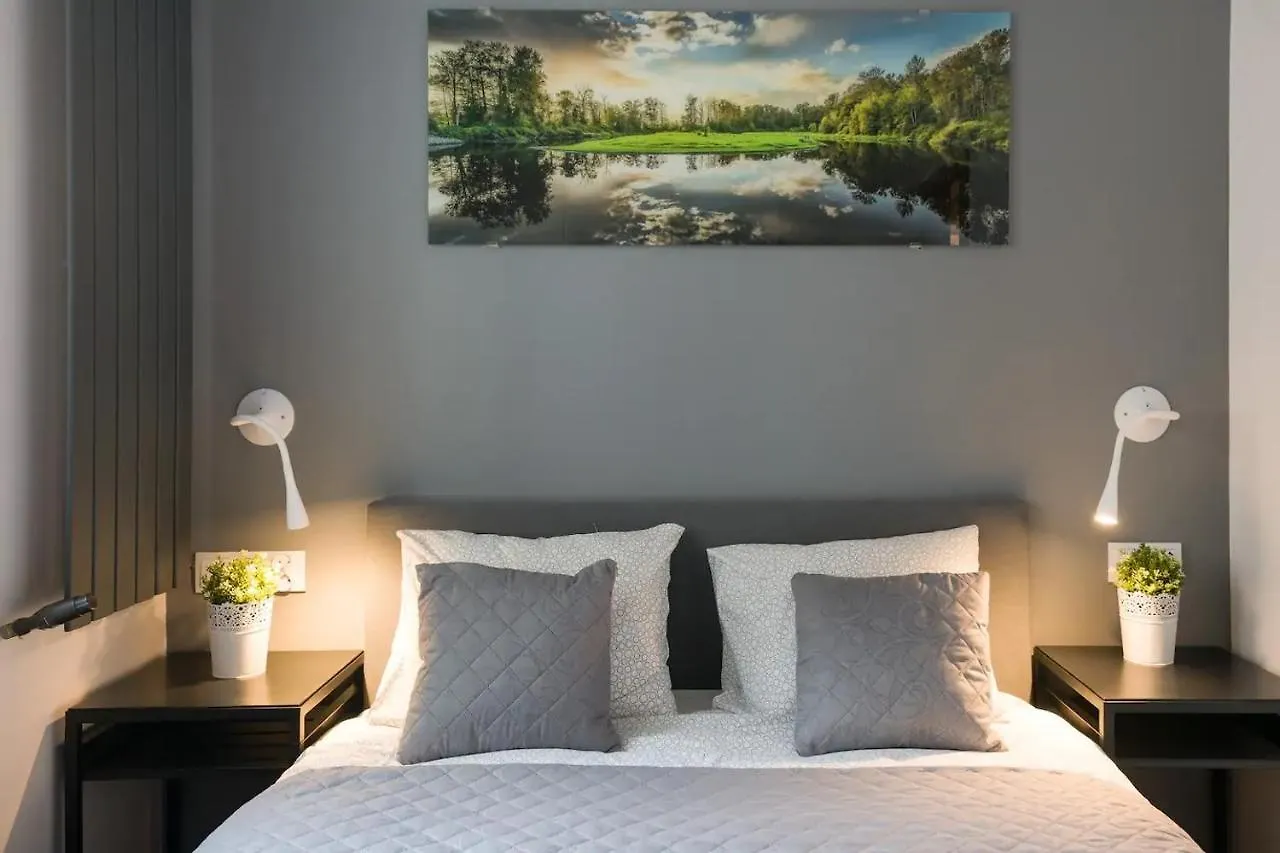 Modern And Comfortable With A Bedroom Krakow Poland